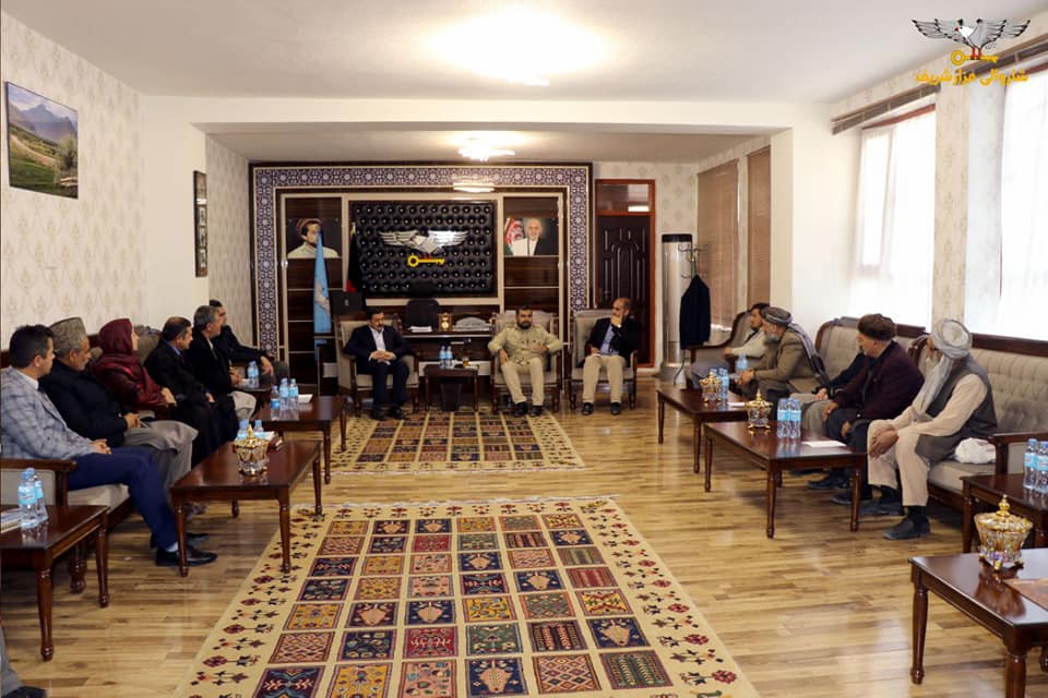  Mayor of Mazar-e-Sharif meets Staff of National Security Council