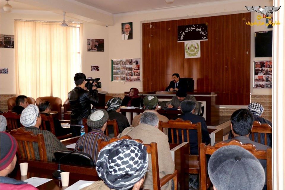  Setting up of periodic session of advisory council of Mazar-e-Sharif Municipality